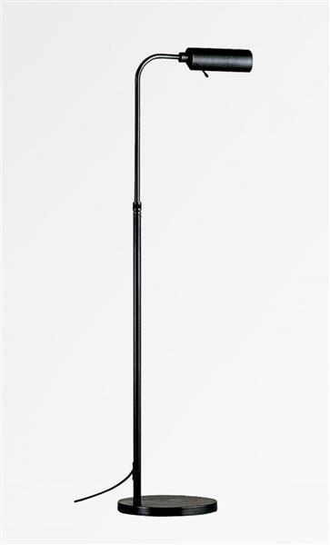 Floor lamp in brushed Bronze
