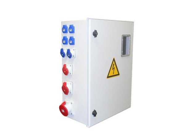 Tellerkast 25D60 (kWh digitaal) polyester 80A 3 x 230V 3 x 400V + N