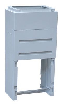 Socle standard pour armoire UCH - 0 largeur 590 x profondeur 330 x hauteur 930