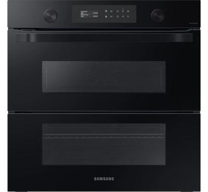 Four double cuisson Flex 75L pyrolyse porte sflexible écran Lcd Wifi Noir