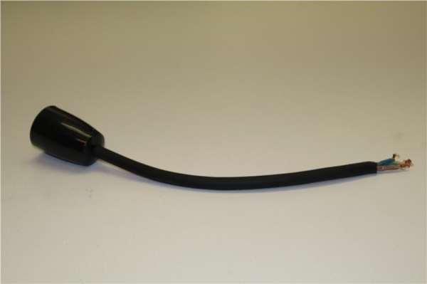 Mobile socket 2 poles + E 16A 250V~ Black