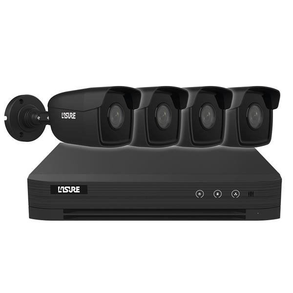Pack CCTV IP 4 x caméra bullet 4MP + enregistreur