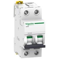 Disjoncteur modulaire iC60N - 2 pôles - 16A - courbe B
