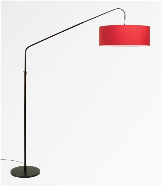 Floor lamp in brushed Bronze