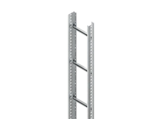 Kabelladder, hoogte = 60mm, breedte = 200mm, lengte = 3m, sendzimir