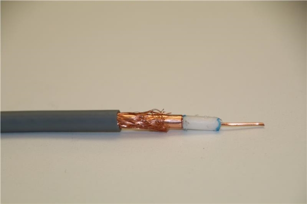Coaxial cable approved by Telenet Pvc6 on a drum of 1000m CPR class: FCA