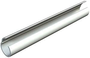 Tube PVC Quick Pipe Obo de diamètre 32mm longueur 2000mm Ral 7035 Gris clair