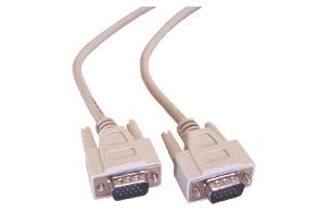 Kabel - mannelijke VGA stekker 15 pennen / mannelijke VGA stekker 15 pennen - 1,80m