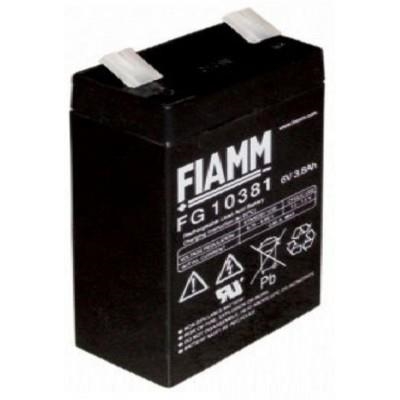 Fiamm FG10381 6V 3.5Ah (181 x 33 x 65) faston