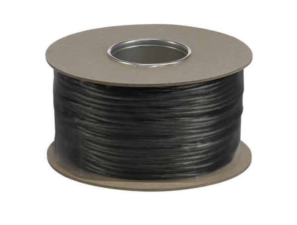 Laagspanningskabel voor Tenseo - laagspanningskabelsysteem, Zwart, 6mm², 100m