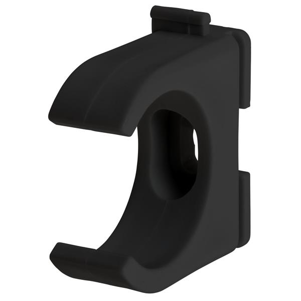 Aaneenschuifbare veerklem 32mm Zwart
