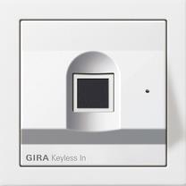 Gira keyless In fingerprint Gira F100 Blanc