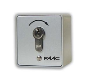 Beveiligd sleutelcontact (IP54), opbouw, inclusief 3 sleutels