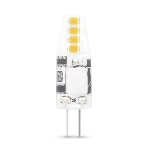 Led lamp G4 siliconen Ac - Dc 12V 1,8W 6000K 180lm