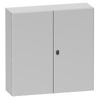 Armoire Spacial S3D hauteur 1200 largeur 1200 profondeur 300mm avec 2 portes pleines sans plaque de