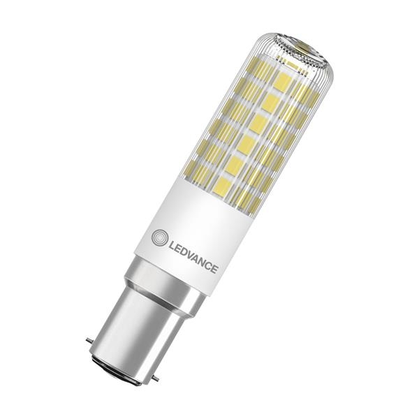 Led lamp tslim 60 6.5W 827 helder B15d
