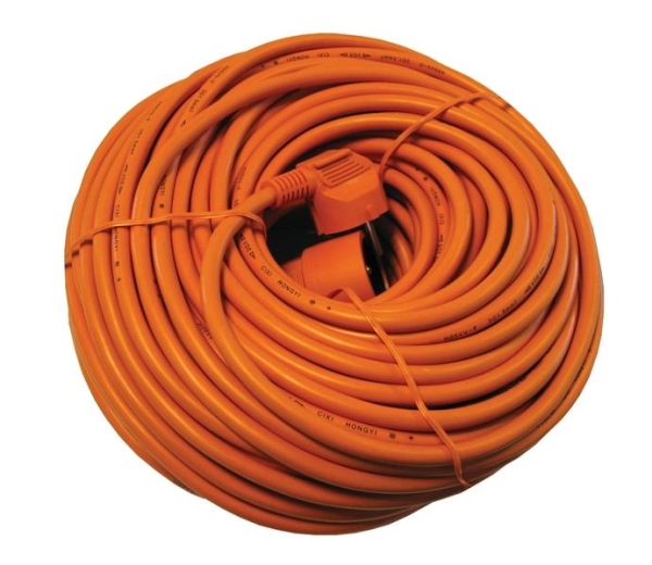 Extension cable 40m Orange - French plug