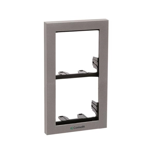 Chassis porte - module avec cadre Argent