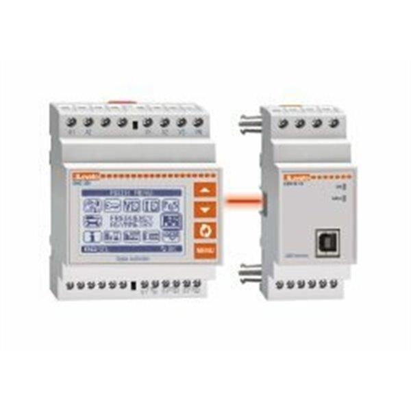 Energieteller 3 / 4 fasig - aansluiting met TI - 4 modules  IP20