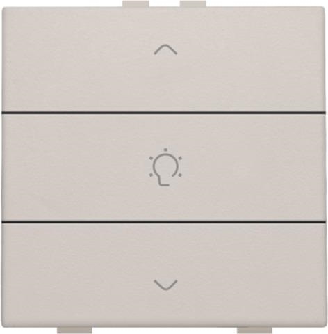 Commande de variateur simple pour Niko Home control x 3 Light Grey