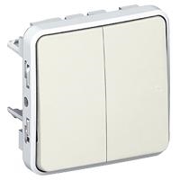 2 - way switch double White