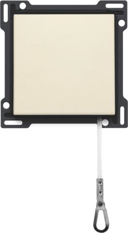 Afwerkingsset voor trekdrukknop Creme