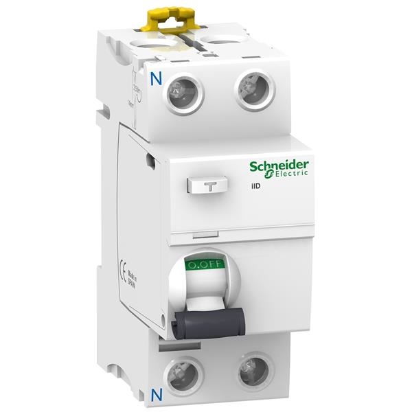 IID - protection différentielle - 2 pôles - 25A - 300mA - type A