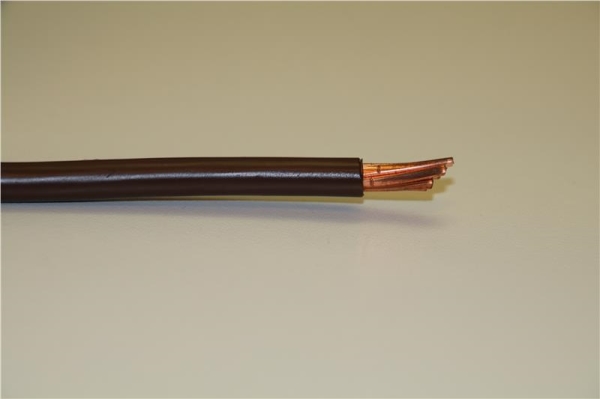 Vob 10 Brown (H07V-R) in coil of 100m CPR class: ECA