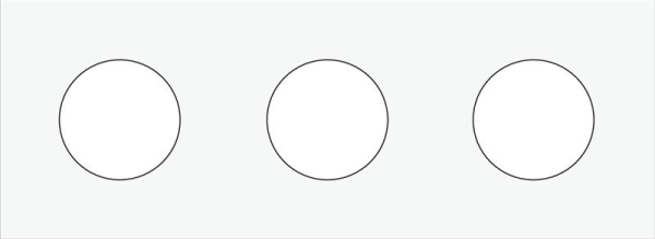 Drievoudige afdekplaat, 71mm centerafstand, voor drie stopcontacten, Niko Rocker en Niko Toggle, ste