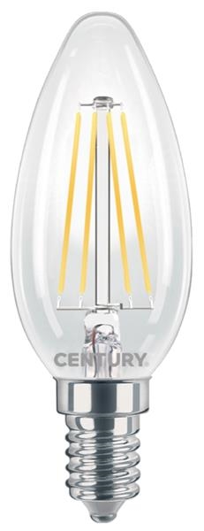 Led filament lamp vlam - 4W - E14 - 4000K - 480lm - IP20