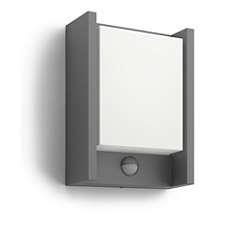 Arbour applique murale plus détecteur Gris Led 1 x 6.5W / 600lm 4000K