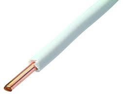 Vob 1.5 White (H07V-U) in coil of 100m CPR class: ECA