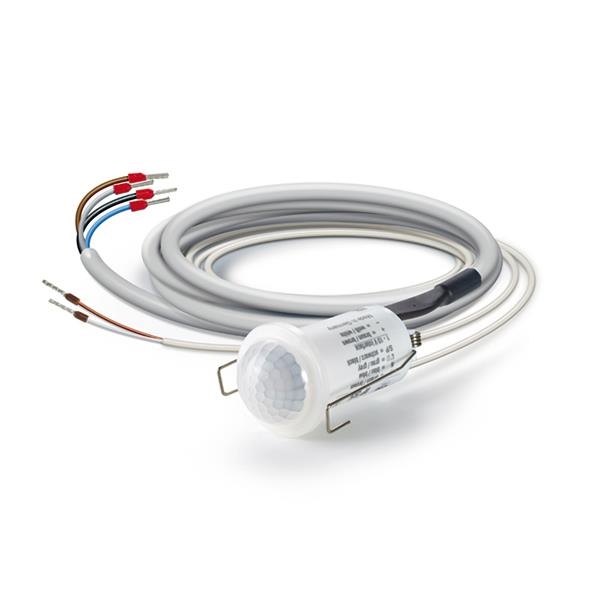 Plafondaanwezigheidssensor 360° 12 / 36Vac - Dc IP55 mat Wit maximum 2A