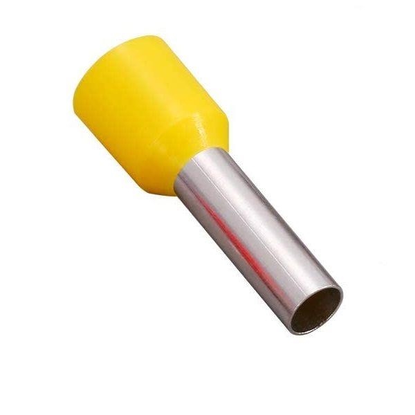 Cosse isolée 25mm² Jaune