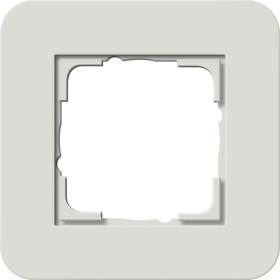 Afdekraam 1 voudig Gira E3 licht Grijs / Antraciet