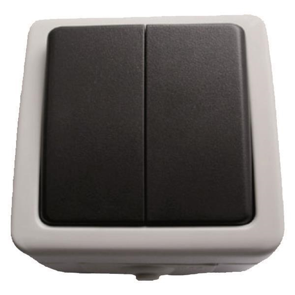 Surface switch a / rk / r Grey IP54