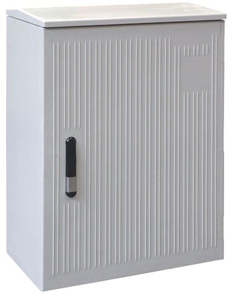 Voetpadkast breedte 590 x hoogte 830 x diepte 330 geribde deur Din 0