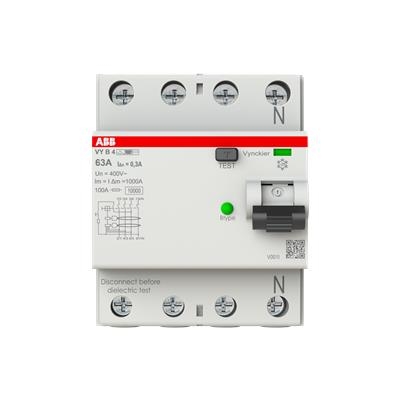 Differentieelschakelaar VY 4 polig 63A 300mA type B
