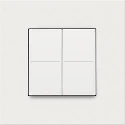 Niko dimmer switch for Hue system, Pure White steel