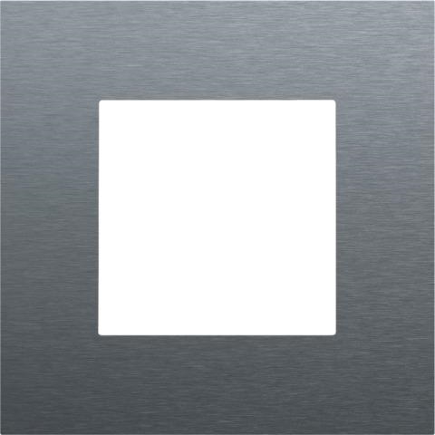 Plaque simple Alu Steel