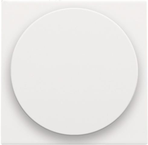 Set de finition pour variateur universel plus à bouton rotatif ou extension Blanc