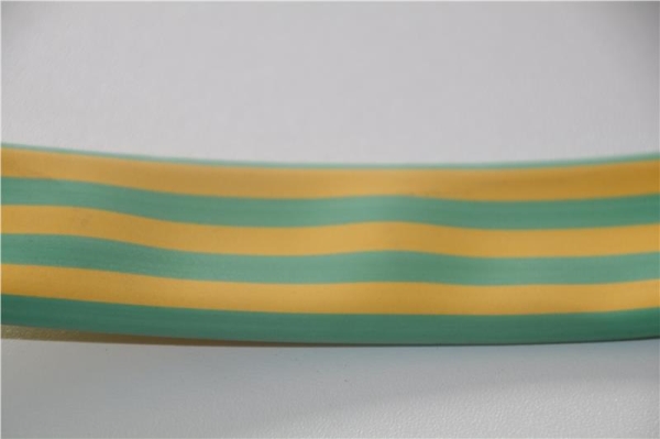 Gaine thermorétractable 19.1 - 9.5mm vert / Jaune