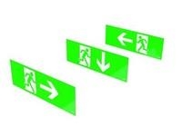 Pictogramme aestetica Led exit signe vers le bas