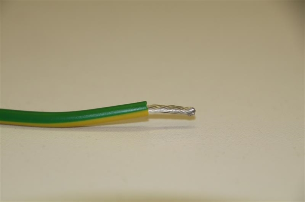 Vobst 10 Green / Yellow (H07V-K tinned) in coil of 100m CPR class: ECA