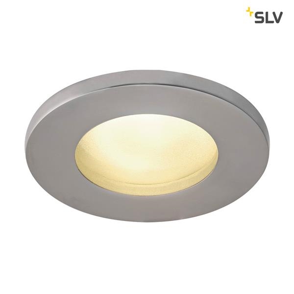 Dolix Out Qpar51, round, matt Chrome