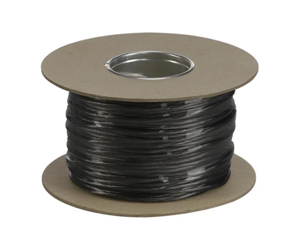 Laagspanningskabel voor Tenseo - laagspanningskabelsysteem, Zwart, 4mm², 100m