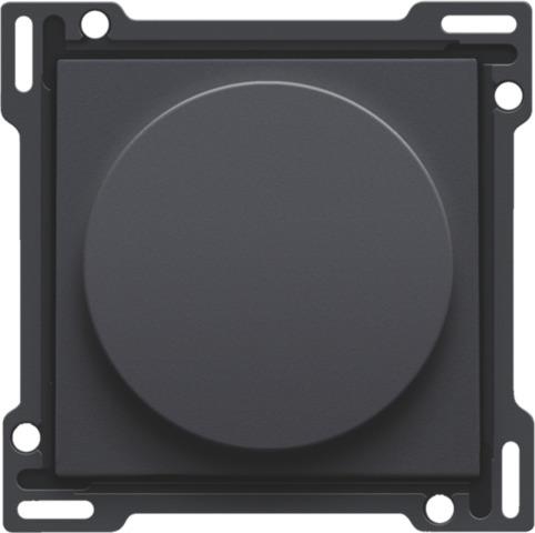 Afwerkingsset op / neer voor draaischakelaar Anthracite