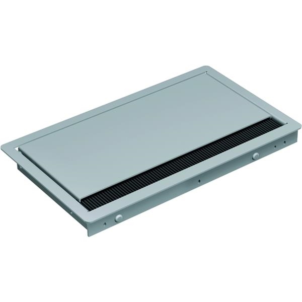Coni cover cadre d'encastrement court Gris - Argent