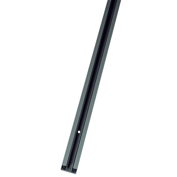 1 - fase rail, Zilvergrijs, 2m