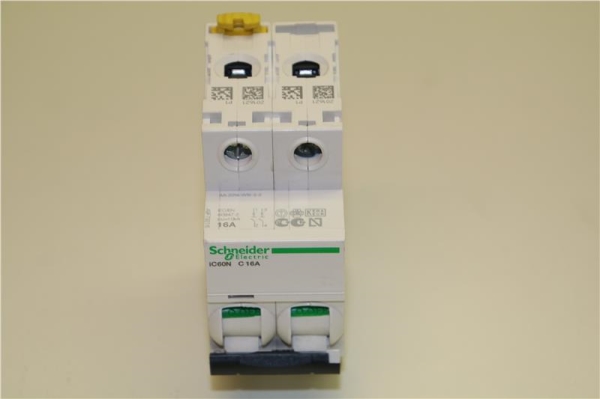 Miniatuur stroomonderbreker - C60N - 4 polen 25A curve C